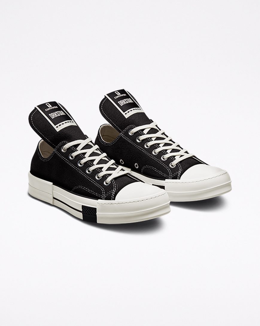 Tenis Converse x DRKSHDW DRKSTAR Chuck 70 Cano Baixo Masculino Pretas | PT R043951